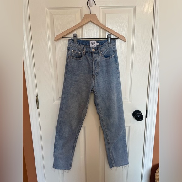 Princess Polly 🔥 High Waisted Button Fly Jeans - Picture 1 of 4